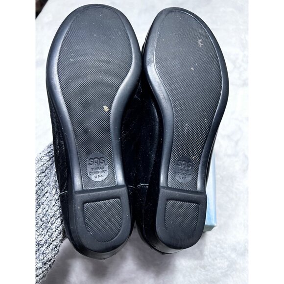 SAS Easier black Tripad Penny loafers womens shoe size 9.5 M - Picture 4 of 7